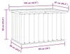 vidaXL Coffre de jardin Gris 109x67x65 cm Voir les images du produit 6