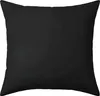 Satin Kissenbezug 100% Baumwolle 40X40 Schwarz Produktbild-Vorschau 1