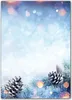 100 Blatt Motivpapier Briefpapier (Weihnachten-5251, DIN Produktbild-Vorschau 1