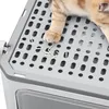 Katzentoilette mit ausziehbarer Schale, Katzenklo mit Produktbild-Vorschau 3