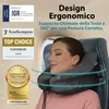 FLOWZOOM AIR Cuscino da viaggio gonfiabile con cappuccio, Anteprima dell’immagine prodotto 2