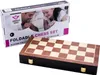 Jeu d'échecs pliable en bois de hêtre - 38,5 x 38,5 x 5,8 Voir les images du produit 7