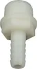 tecuro Schlauchtülle mit AG - Ø 9-10 mm x 3/8 Zoll - Nylon Produktbild-Vorschau 1