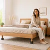 Relaxdays Meubelverhogers, set van 4, vierkant, afmetingen: Productafbeelding-voorbeeld 3