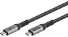 Goobay 74210, 0,5 m, USB C, USB C, 40 Gbit/s, Czarny, Szary Podgląd zdjęcia produktu 12