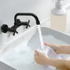 2-otworowa bateria ścienna obracana o 360° miedziana Podgląd zdjęcia produktu 3