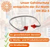 3er Set Bügelgehörschutz Gehörschutzbügel Silikon Produktbild-Vorschau 2