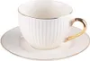 Set aus 6 Tassen mit Untertasse in Box ecru gestreift gold Produktbild-Vorschau 6