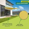 Sonnensegel Dreieck, 3x3x3m, gelb, wasserabweisend Produktbild-Vorschau 5