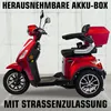 Rolektro, E-Trike 25 V.3 Litio, rosso, batteria 60-30AH, Anteprima dell’immagine prodotto 23