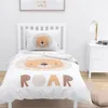 Babybettwäsche Little Lion Biber in 100x135 + 40x60 cm, Produktbild-Vorschau 3
