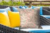 MuchoWow® Outdoor Kissen - Blumen - Vintage - Muster - Produktbild-Vorschau 4