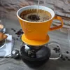 Creano Porzellan Kaffeefilter (Safrangelb), Filter Größe 4 Produktbild-Vorschau 3
