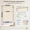 Blickdicht Rollo Seitenzugrollo ohne Bohren Klemmfix Muster Produktbild-Vorschau 9