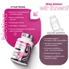 Biotin Hochdosiert Vitastrong mit Selen Zink, Keratin, Produktbild-Vorschau 3