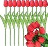EDIBAZZAR | Künstlicher roter Tulpenstrauß 10 Stück Produktbild-Vorschau 8