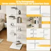 9 Ebenen Pflanzenständer mit LED-Sternenlicht & Drehbaren Produktbild-Vorschau 4