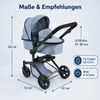 Bayer Chic 2000 Kombi-Puppenwagen "MIKA" - Farbe: Jeans Produktbild-Vorschau 23