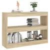 vidaXL Regál na knihy/rozdeľovač izieb Sonoma Oak 100x30x72 Náhľad obrázku produktu 5