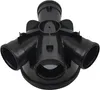 KG Kontrollschacht DN 400/1 x Ablauf DN110 3 x Zulauf DN110 Produktbild-Vorschau 4
