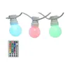 Außen rgb Glühbirne Girlande 950cm 20l ip44 lumineo Produktbild-Vorschau 5