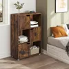 WOLTU Bücherregal Bücherschrank Standregal, mit 3 Türen, 6 Produktbild-Vorschau 8