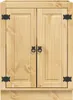 vidaXL Armadio SKI Marrone miele 60 x 46 x 81,5 cm Legno di Anteprima dell’immagine prodotto 6