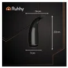 Ruhhy 26076, contactloze zeepdispenser, zwart Productafbeelding-voorbeeld 3