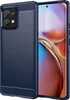 Moto X40 Hülle, Carbon-Faser TPU Silikon Stoßfest Produktbild-Vorschau 1