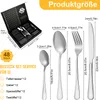 Besteck Set, 48-teiliges Besteckset für 12 Personen  mit Produktbild-Vorschau 2