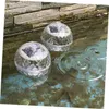 Boule à facettes solaire étanche 2V pour piscine avec Voir les images du produit 8