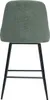 Miliboo - 360° drehbare Barhocker aus Chenille-Stoff in Produktbild-Vorschau 6