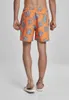 Urban Classics Badehose Floral Swim Shorts Orange-XL Produktbild-Vorschau 5