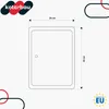 KOTARBAU® Sportello Ispezione Acciaio Inox 20x30 cm Argento Anteprima dell’immagine prodotto 3