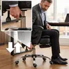 Bürostuhl – Ergonomischer Sitz Schreibtischstuhl mit Produktbild-Vorschau 4