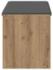 vidaXL Flurbank, chêne artisanal, 83 x 38 x 45 cm Voir les images du produit 6