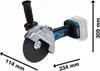 Bosch Akku-Winkelschleifer GWS 18V-180 PC Produktbild-Vorschau 13