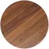 A close-up view of a round wooden tabletop with a visible wood grain pattern. Anteprima dell’immagine prodotto