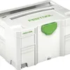 A white Festool Systainer tool case with a green latch is shown against a white background. Produktbild-Vorschau