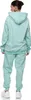 Damen Jogginganzug einfarbig 100% Baumwolle 586 Mint S Produktbild-Vorschau 4