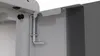 Serverschrank Pro 19" 9U, 450mm, Glastür, grau Voir les images du produit 10