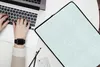 MuchoWow® Laptop Hülle 17 Zoll Laptoptasche Leder - Textur Produktbild-Vorschau 2