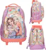 Zaino scuola Depesche trolley TOPModel GIRL POWER : beige Anteprima dell’immagine prodotto 7