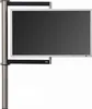 Wissmann Designer TV-Halter solution art 112-1 Edelstahl Produktbild-Vorschau 1