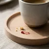 SET mit 10 HOLZUNTERSETZERN AUS BUCHE, 11 cm, unbehandelt, Produktbild-Vorschau 5