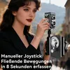 Retro Mini Digitalkamera 4800MP, Handkurbel Design, 1080P Produktbild-Vorschau 3