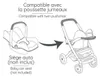 Smoby Poppenwagen Maxi-Cosi Duo, roze, geschikt voor twee Productafbeelding-voorbeeld 5