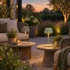 Luxus Europe - Tischlampe Paros Schwarz - Kabellose Produktbild-Vorschau 7