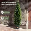 VEVOR Albero di cedro topiario artificiale, alto 152,4 cm Anteprima dell’immagine prodotto 4