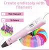 Začiatočný balíček 3D pera Fleau Kids Pink XL - 75 m vlákno Náhľad obrázku produktu 11